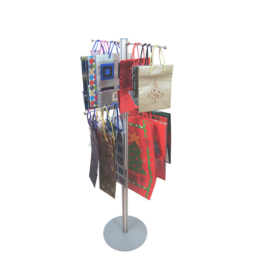 1.2 carrier bag stand with 4 hangers